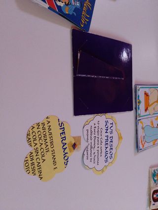 Lote merchandising Aladdin Disney Año 1992