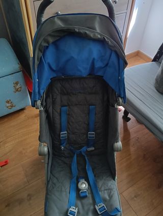 Carro paseo Maclaren azul marino
