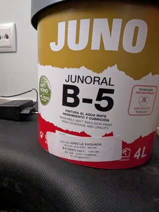Nueva
Pintura Juno SV 124 4 litros

