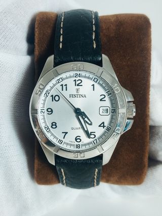 Reloj Festina Hombre - Piel Negra