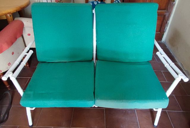 Sofá exterior forja