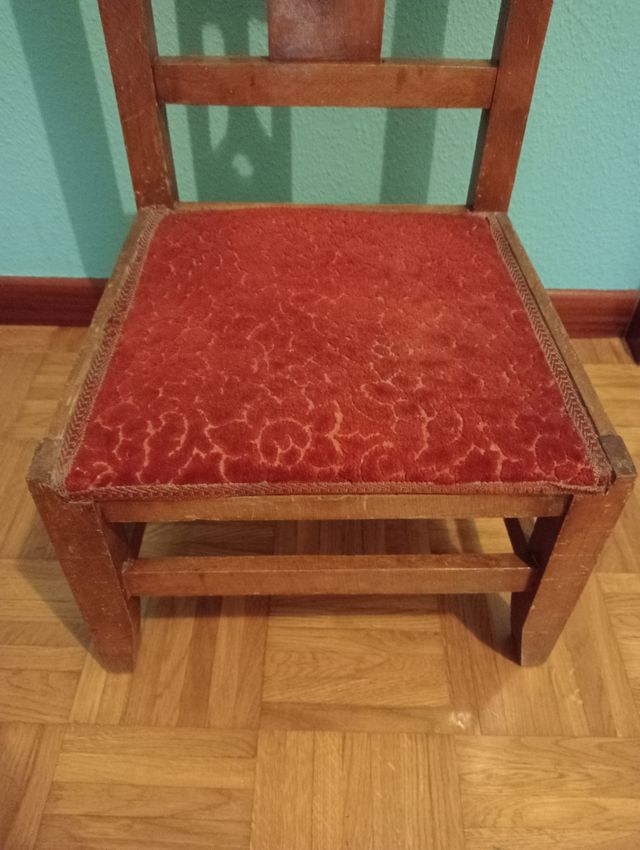 Reclinatorio de madera vintage