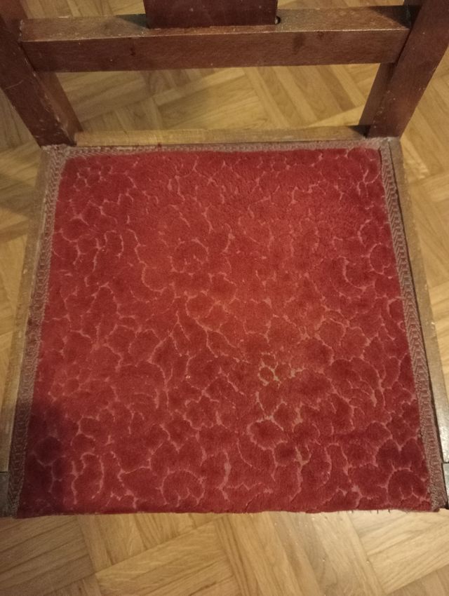 Reclinatorio de madera vintage