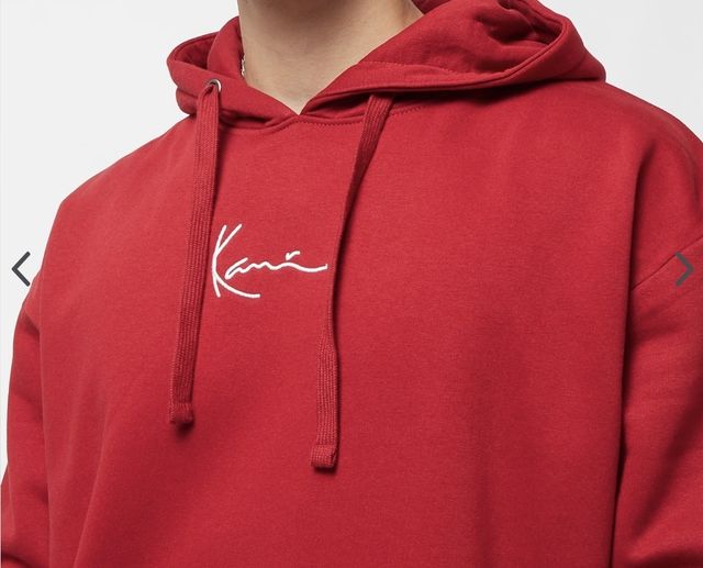 Sudadera Karl Kani roja talla S