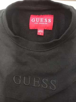 Sudadera Guess negra