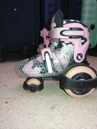 Patines niña, talla ajustable