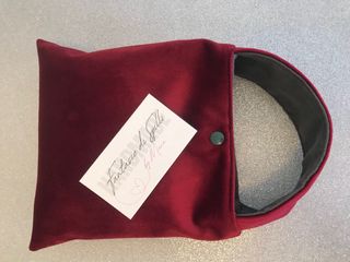 Shopper velluto  rosso Fantasie di Spilli