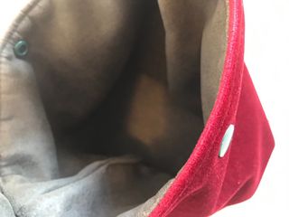 Shopper velluto  rosso Fantasie di Spilli