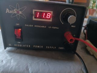 Fuente Avisor regulable 1,2-13,8Vdc