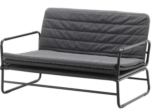 Sofá cama plegable - Gris oscuro