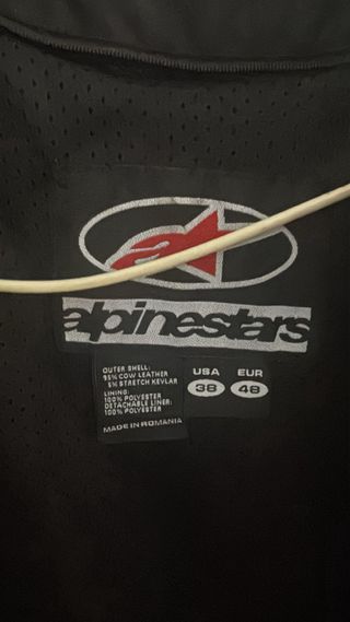 Mono Alpinestars 2 piezas talla 48
