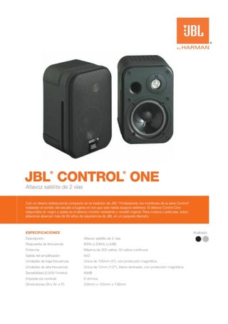 JBL Control One Altavoces