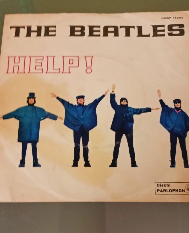 Vinile 45 giri Beatles - Help! Prima ediz.ita 1967