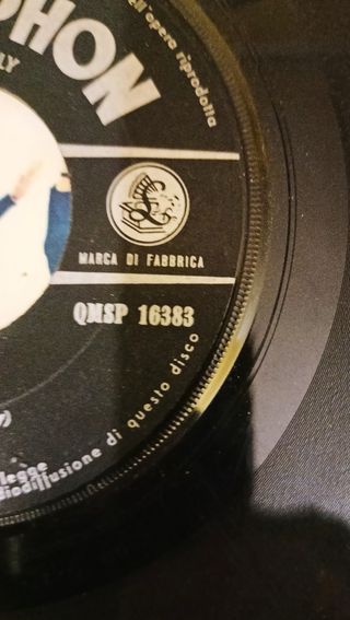 Vinile 45 giri Beatles - Help! Prima ediz.ita 1967