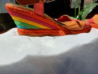 Sandalias mujer cuña esparto