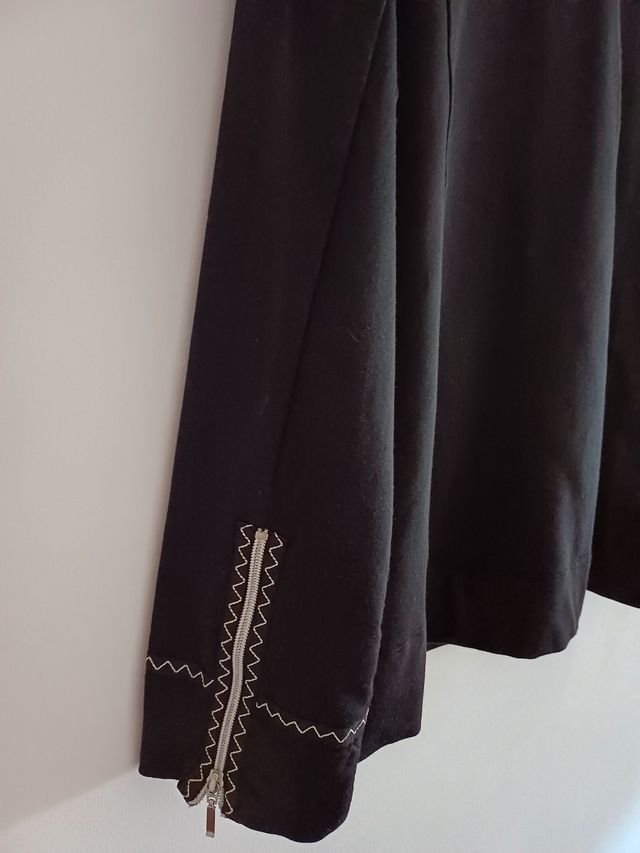 Chaqueta negra mujer talla grande