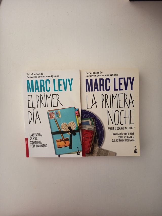 Pack 2 libros "El primer día" y "La primera noche"