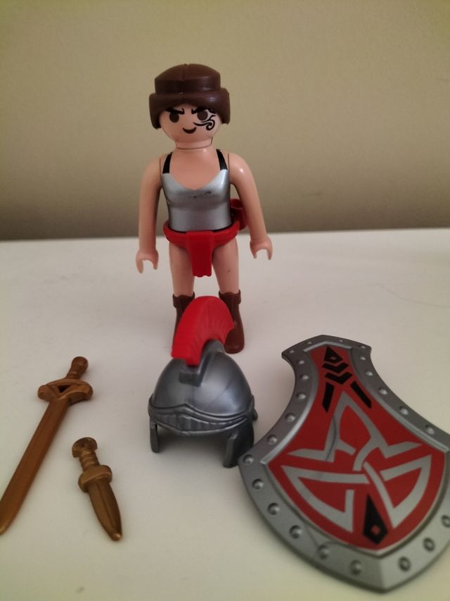 Playmobil gladiadora romana