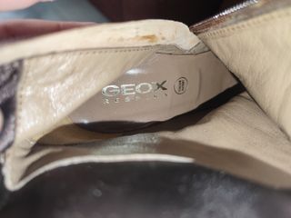 Botas Geox Marrón Piel - Tacón