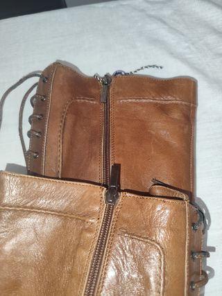 Botas Geox Marrón Piel - Tacón