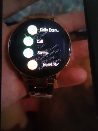Reloj inteligente mujer - dorado