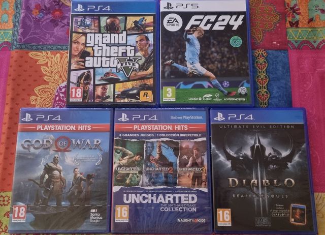 PS4/PS5 Games - 14 juegos