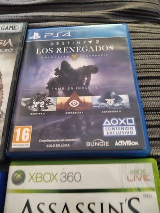 Lote Videojuegos: 
Playstation 4 Xbox360 y Pc