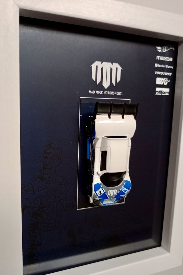 Cuadro Hot Wheels Mazda Mad Mike