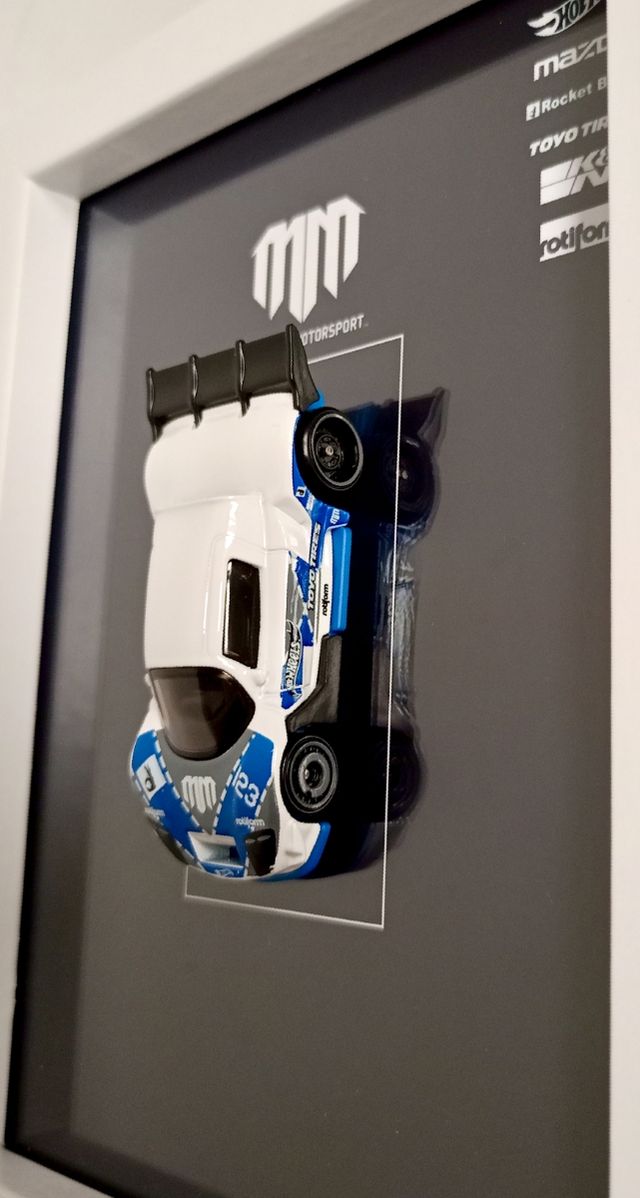 Cuadro Hot Wheels Mazda Mad Mike