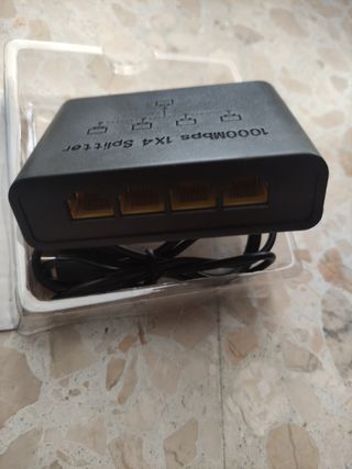 Splitter 1000Mbps 1x4 - RJ45