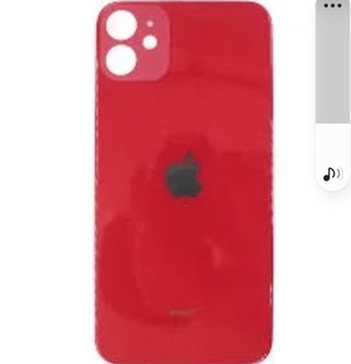 Tapa trasera roja iPhone 11