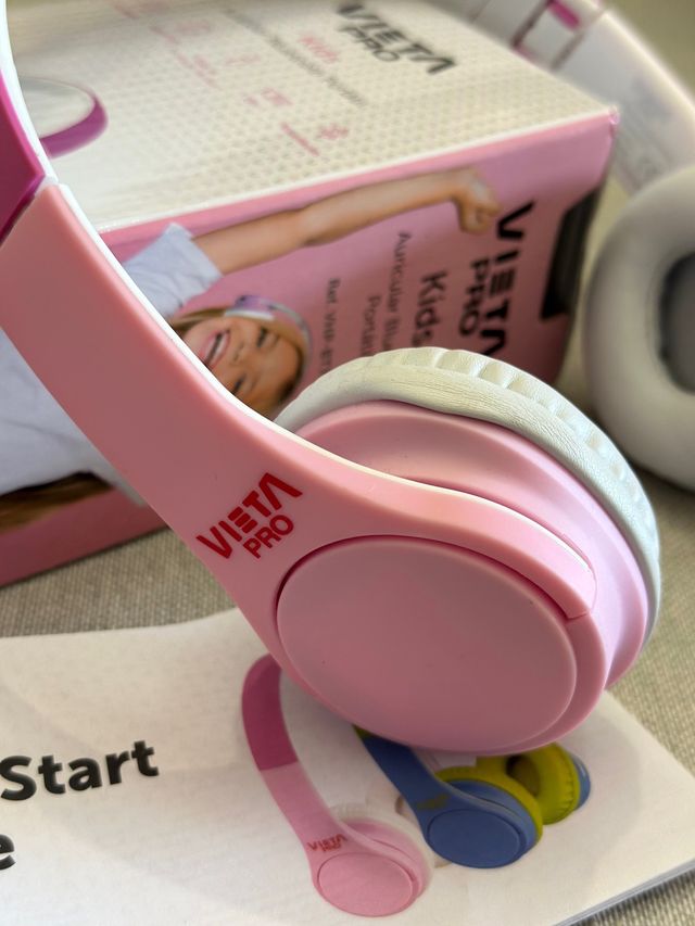 Auriculares Vieta Pro Kids Bluetooth Rosa