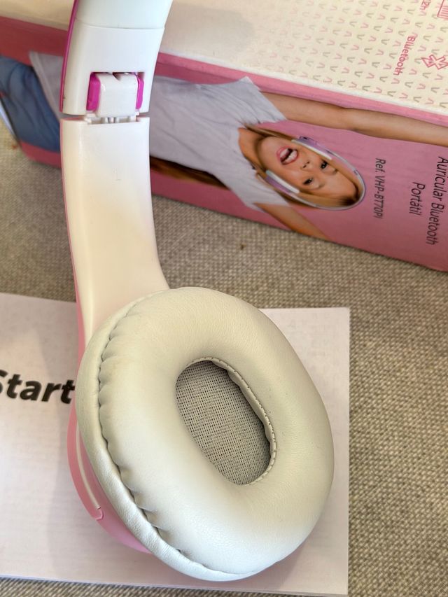 Auriculares Vieta Pro Kids Bluetooth Rosa