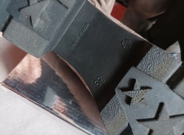 Botas altas mujer marrón-gris 39