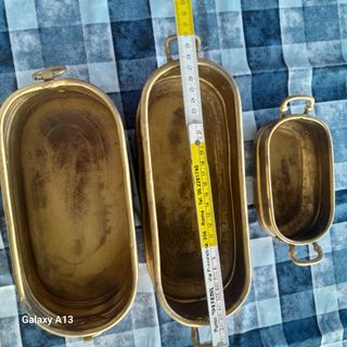 Vassoi in rame vintage