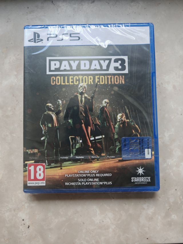 Payday 3 collector edition SIGILLATO