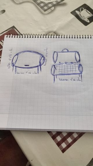 Barbecue artigianale in metallo