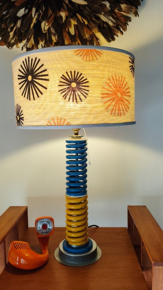 Lámpara industrial pieza única