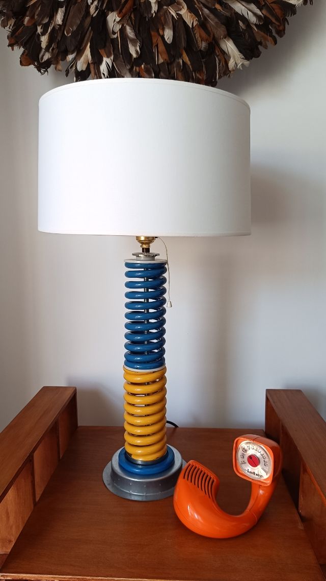 Lámpara industrial pieza única