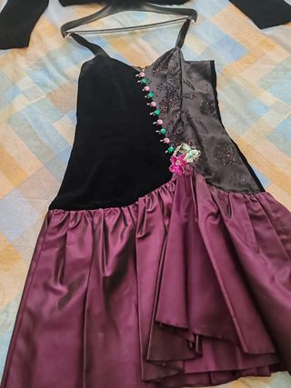Vestido corto fiesta + chaqueta