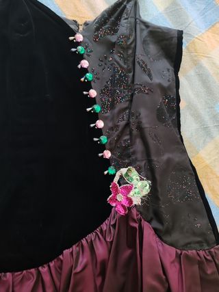 Vestido corto fiesta + chaqueta
