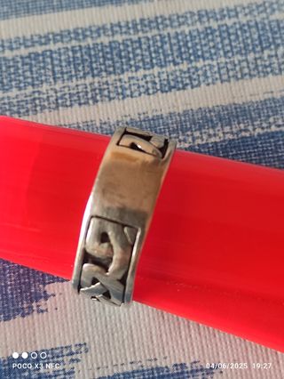 Anillo plata 925 trenzado
