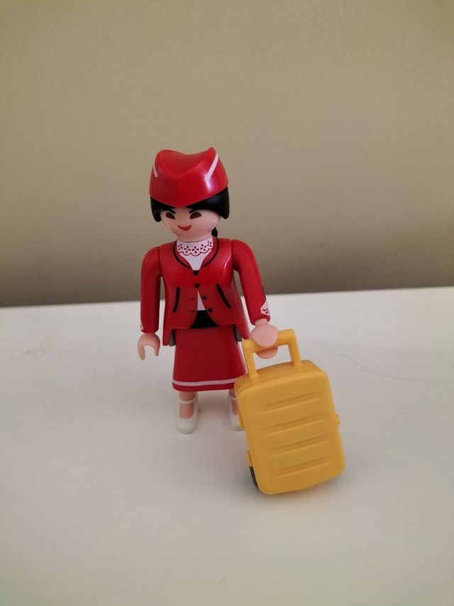 Playmobil Azafata - Serie 18 chicas