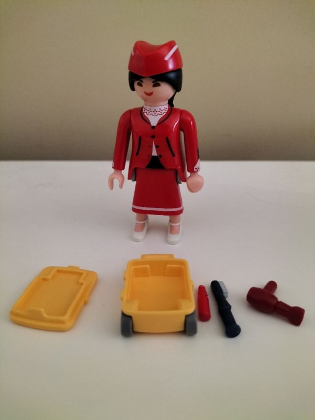 Playmobil Azafata - Serie 18 chicas