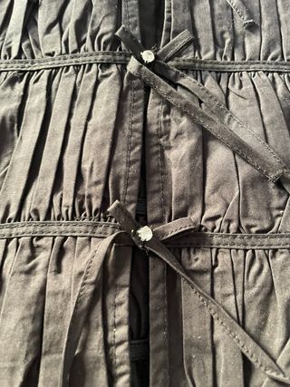 Top negro Zara - Tirantes lazo