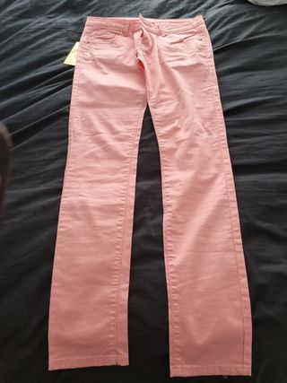 Pantalones rosa niña