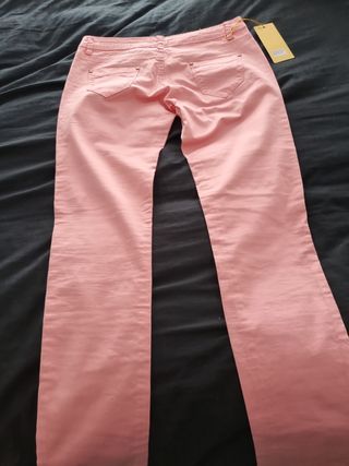 Pantalones rosa niña