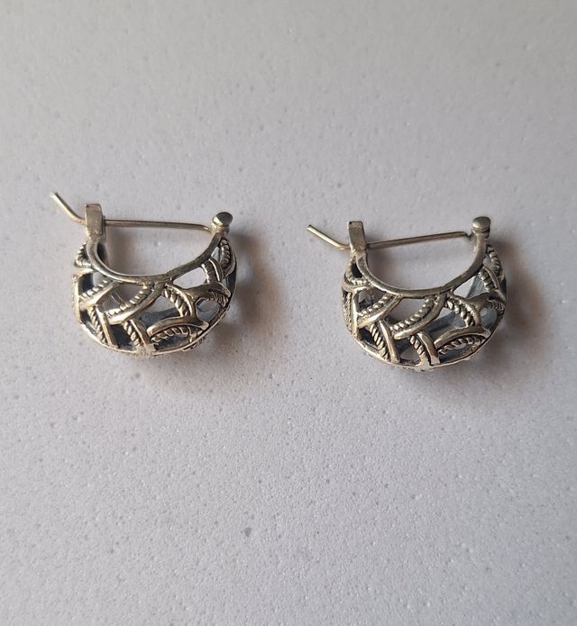 36263 Argolla basket 4 plata de ley