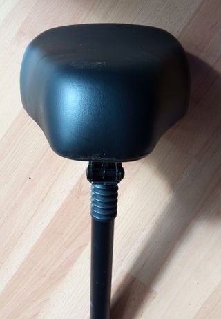 Sillín bici con muelles y barra suspensión 