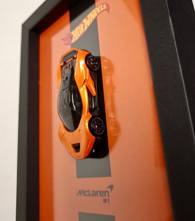 Cuadro McLaren W1 Hot Wheels
